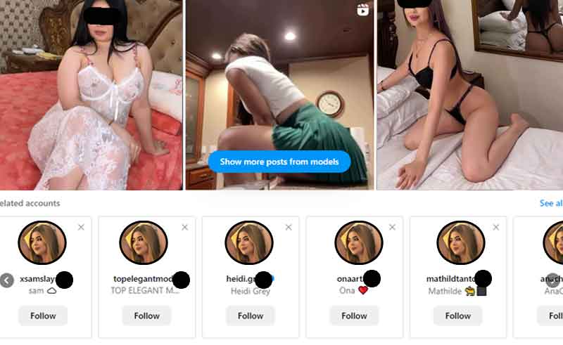 instagram escorts service